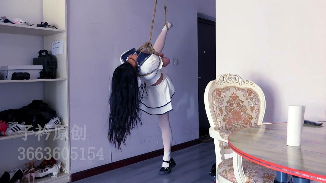 琳琳 一字马 TK挠脚 单腿吊-2