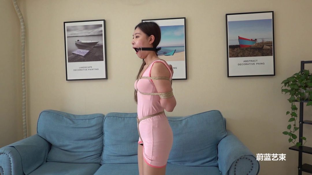 冰冰 口枷口球 后手观音驷马 直臂驷马-3