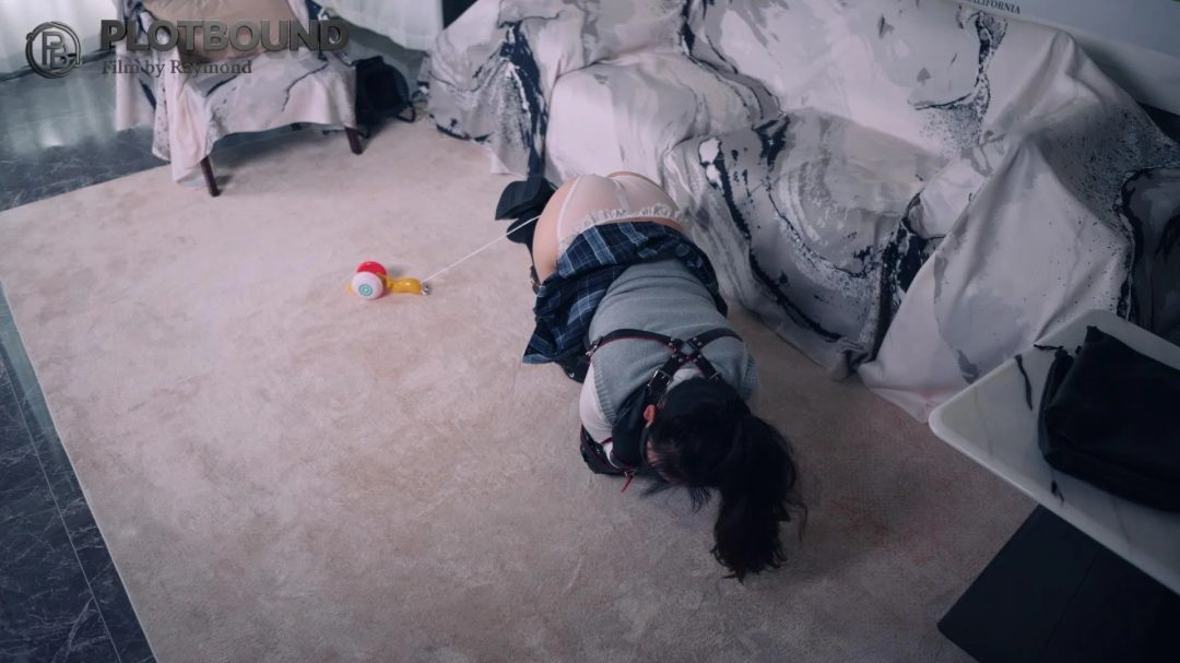 【Raymond】（精品剧情）班花同学和她的教师妈妈5:“欺负你的，我自己还回来”（ 强势女主角/遛狗/鼻钩/狗狗套装束缚/G钩牵引/鼻钩/TK/放置等）-2