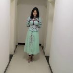 林秋初试镜 丰满异常专业模特 古装套裙捆绑