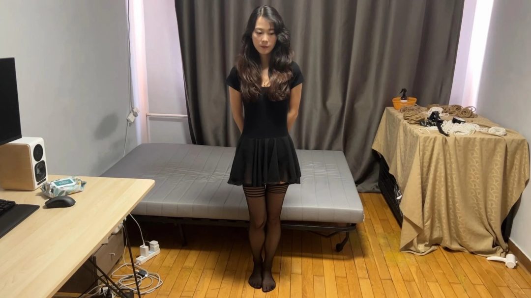 黑丝舞蹈服并肘驷马-6