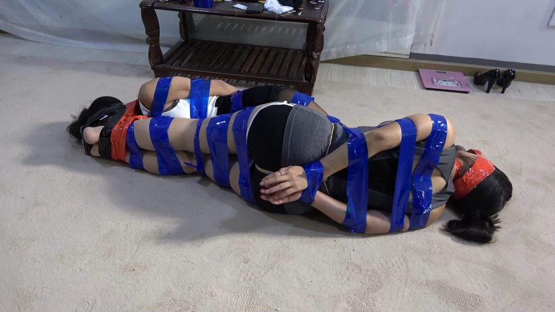 定拍危险合同（下）大胸女贼和性感OL之间绳艺故事-8