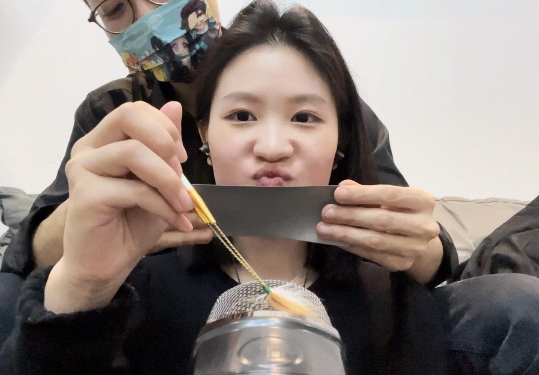 【缚艺录】【小圆ASMR】8层胶带的封嘴助眠-4