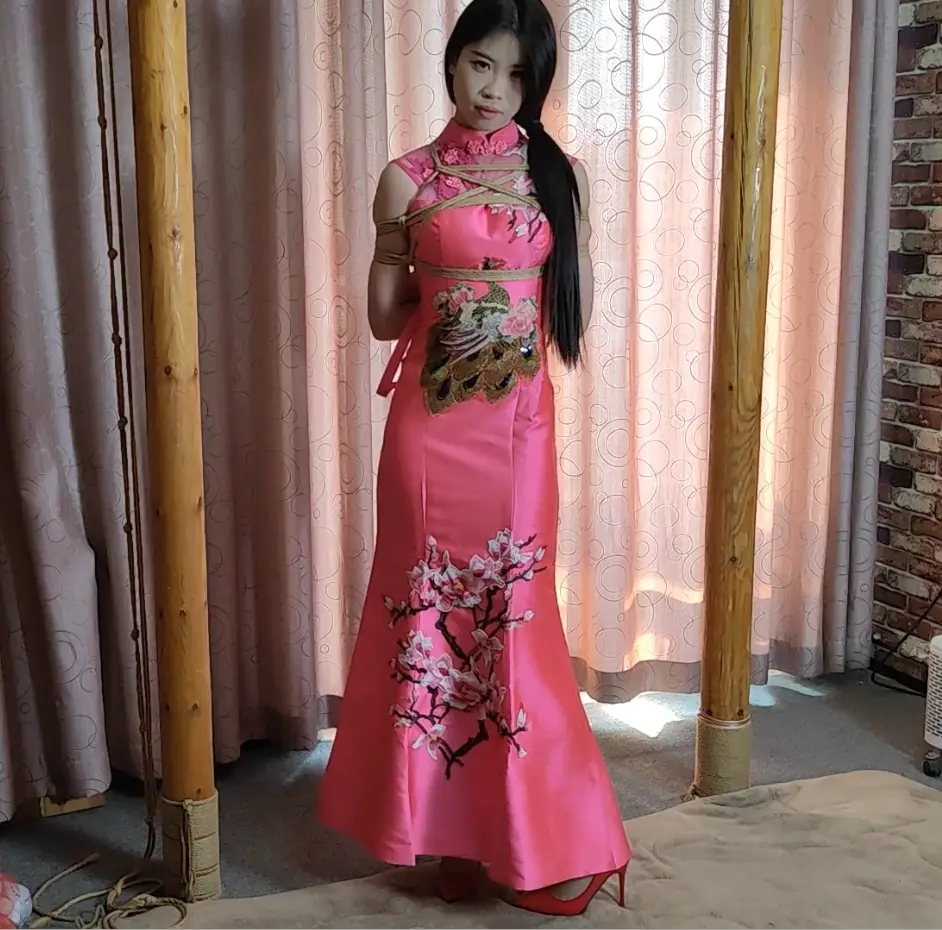 随心原创 旗袍晚礼服新娘-3