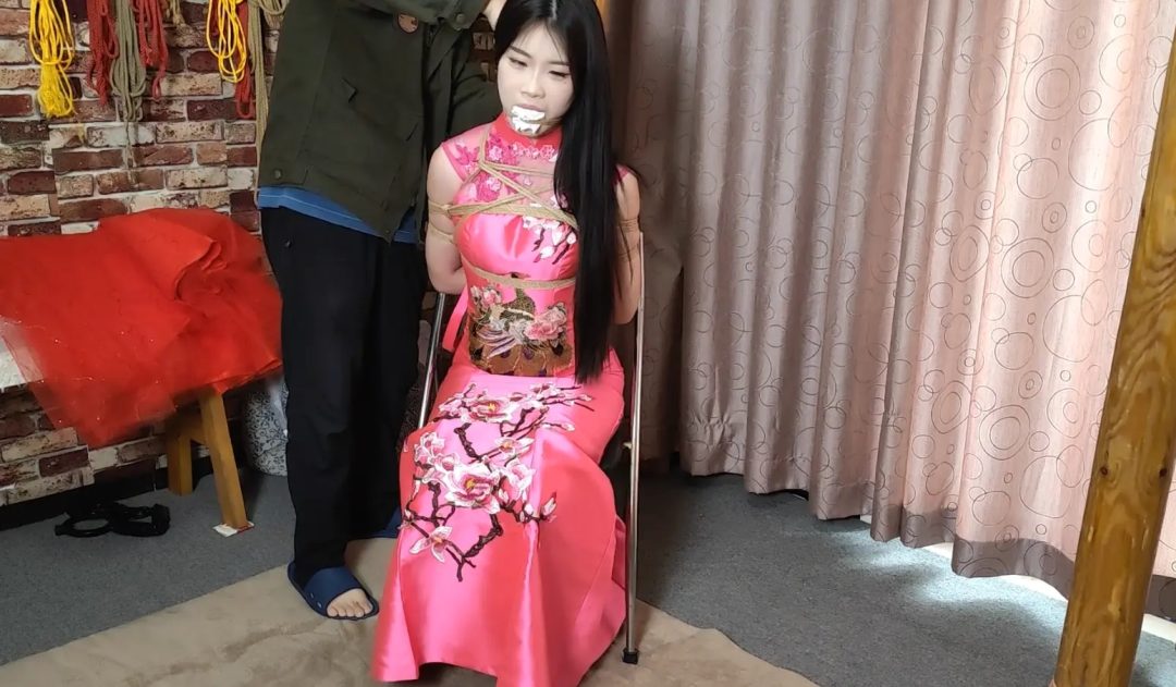 随心原创 旗袍晚礼服新娘-1