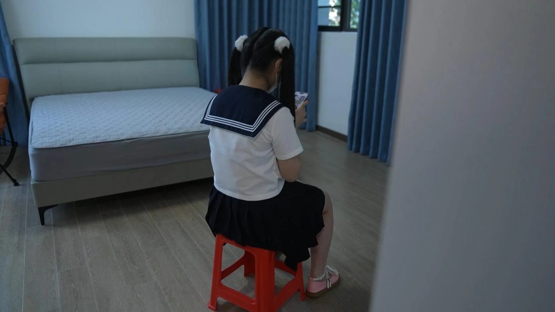 【小萌同学】定拍JK被勒脖子-2