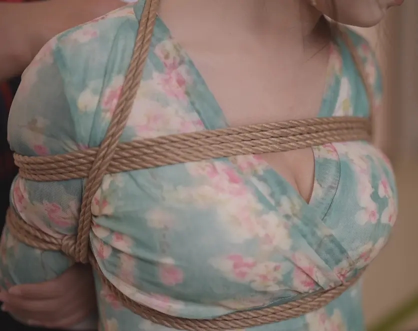 秦韵绳屋定拍，玖儿下午茶-8