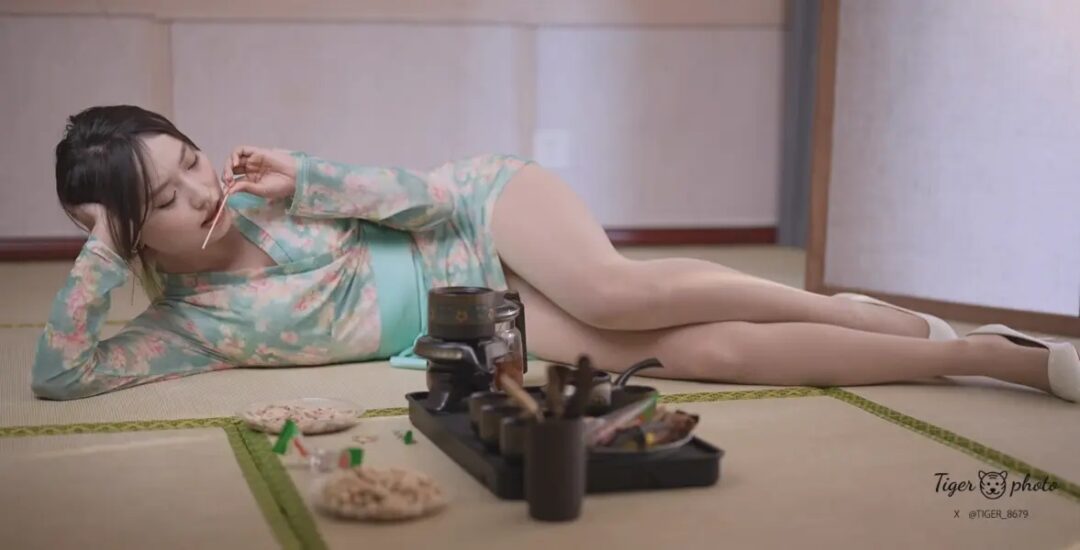 秦韵绳屋定拍，玖儿下午茶-7