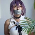 【Chrisgag cosplay系列】蕾塞遭遇入室捆绑 胶带封嘴麻绳紧缚m腿驷马