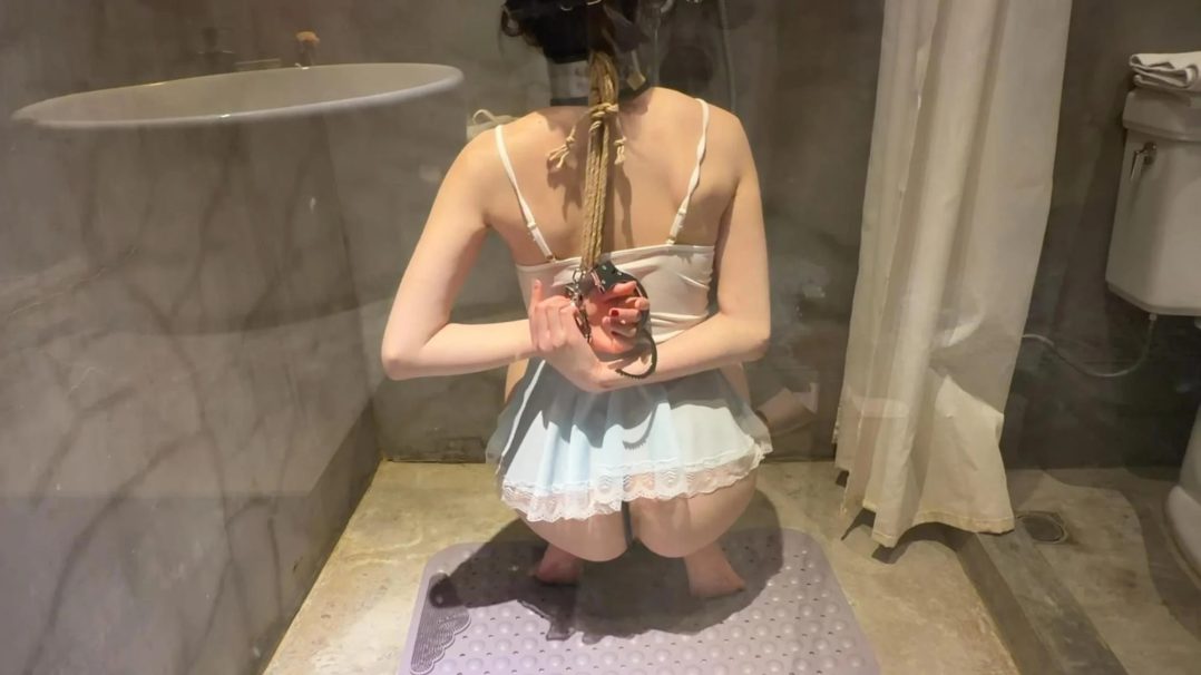 【YM出品】《温泉脱缚挑战之声控灌肠》中-7