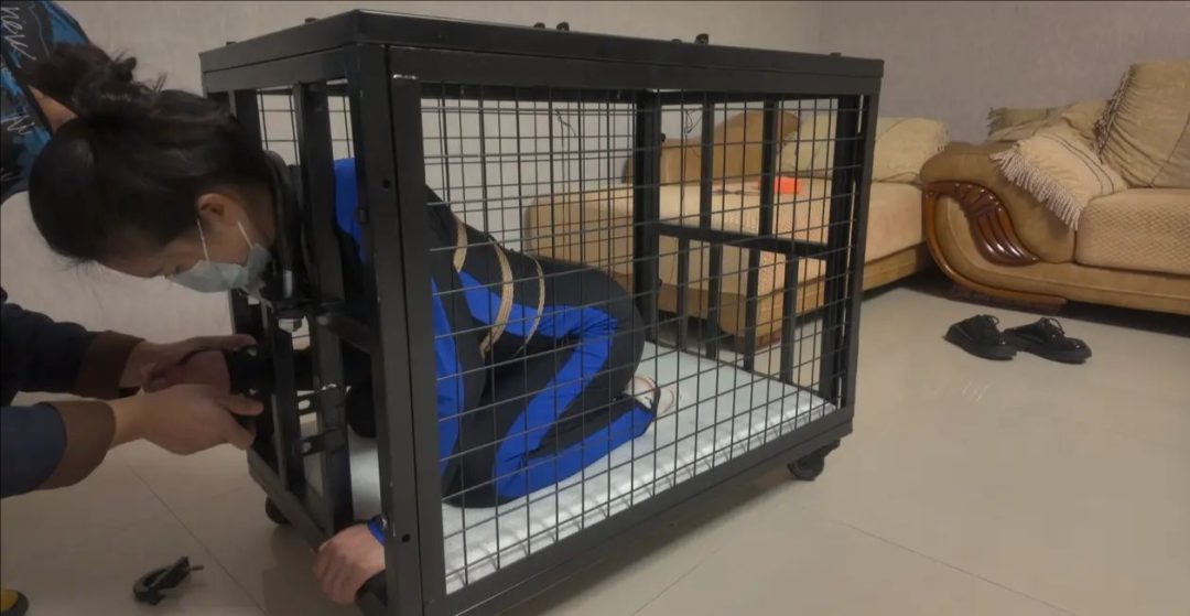 【道士下山】自缚 狗笼放置 囚禁-7