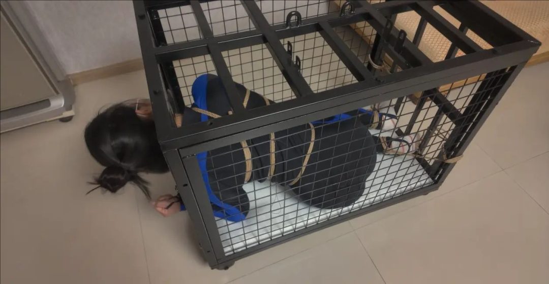 【道士下山】自缚 狗笼放置 囚禁-2