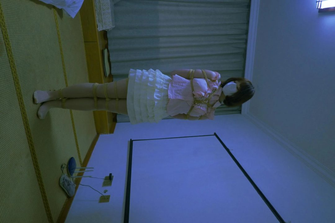 莉莉首次约拍（肉丝+捆绑+蒙眼+封嘴）-2