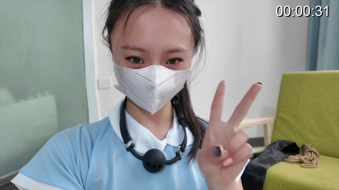 好利来套装试绑，戴口球展示-1