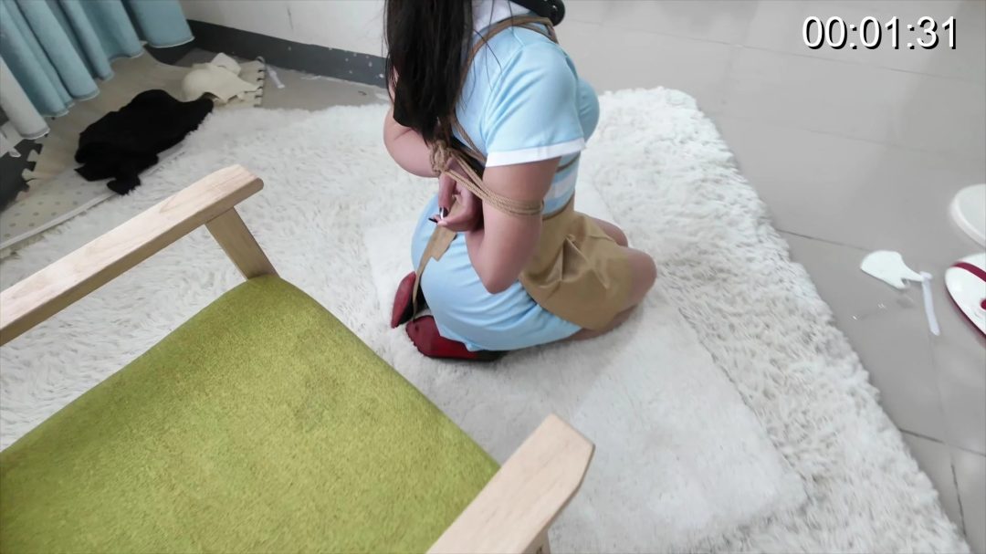 好利来套装试绑，戴口球展示-4