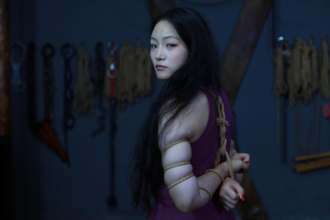 【瑶瑶紫裙摆拍】视频18分钟+套图456张梓瑶五花驷马摆拍-2