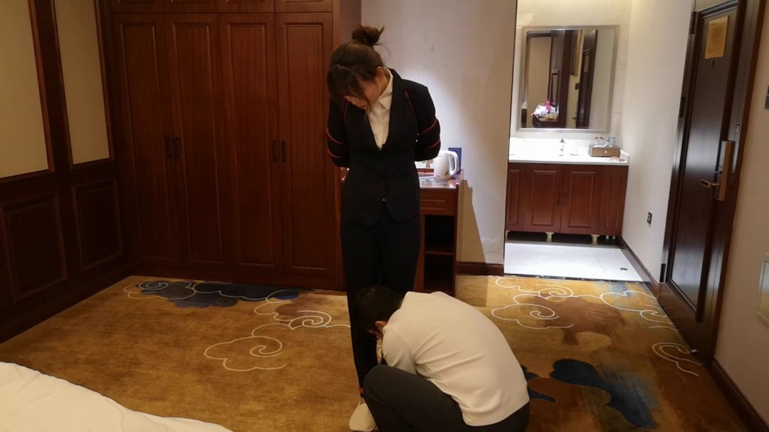 雨仟 西装OL捆绑-5