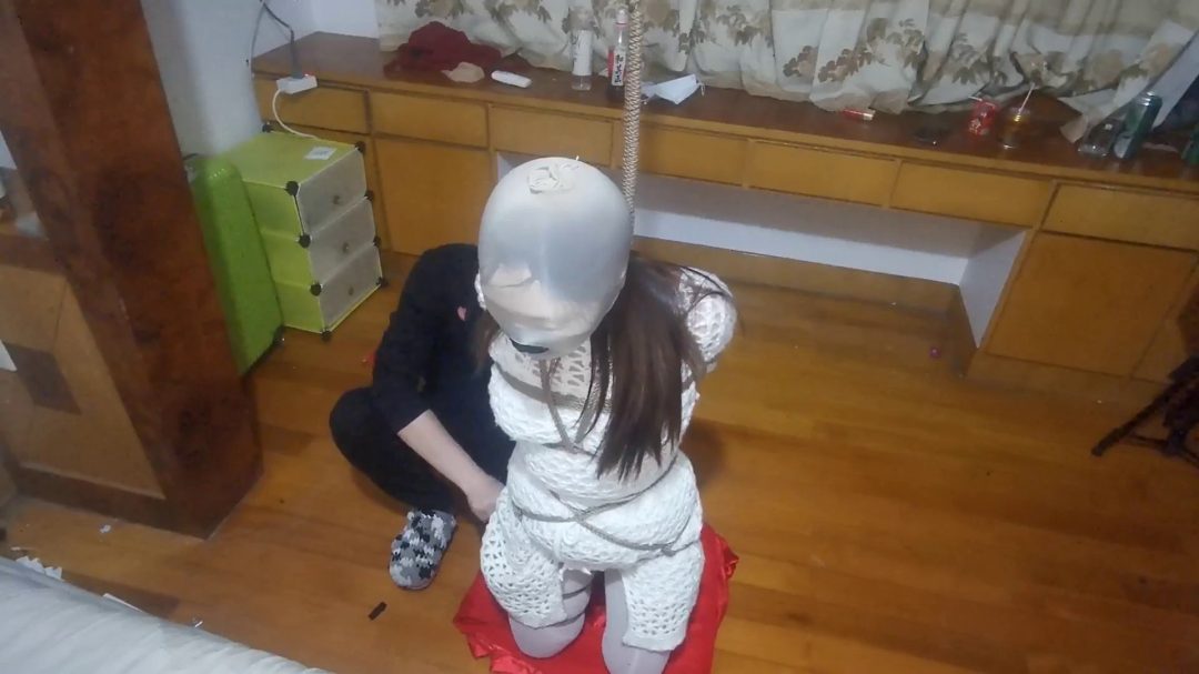 午夜邂逅、（双丝白袜+白网袜、悬吊、立驷马、电脚心、反复循环嗨到虚脱）-4
