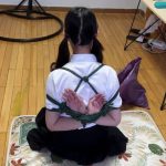 大长腿炮架驷马 行刑式捆绑