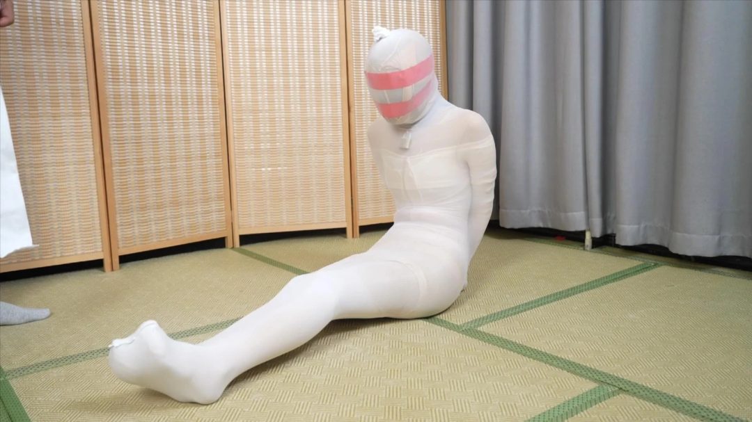 嗷嗷-油亮丝袜全包，用掉将近三十条丝袜的全包-8