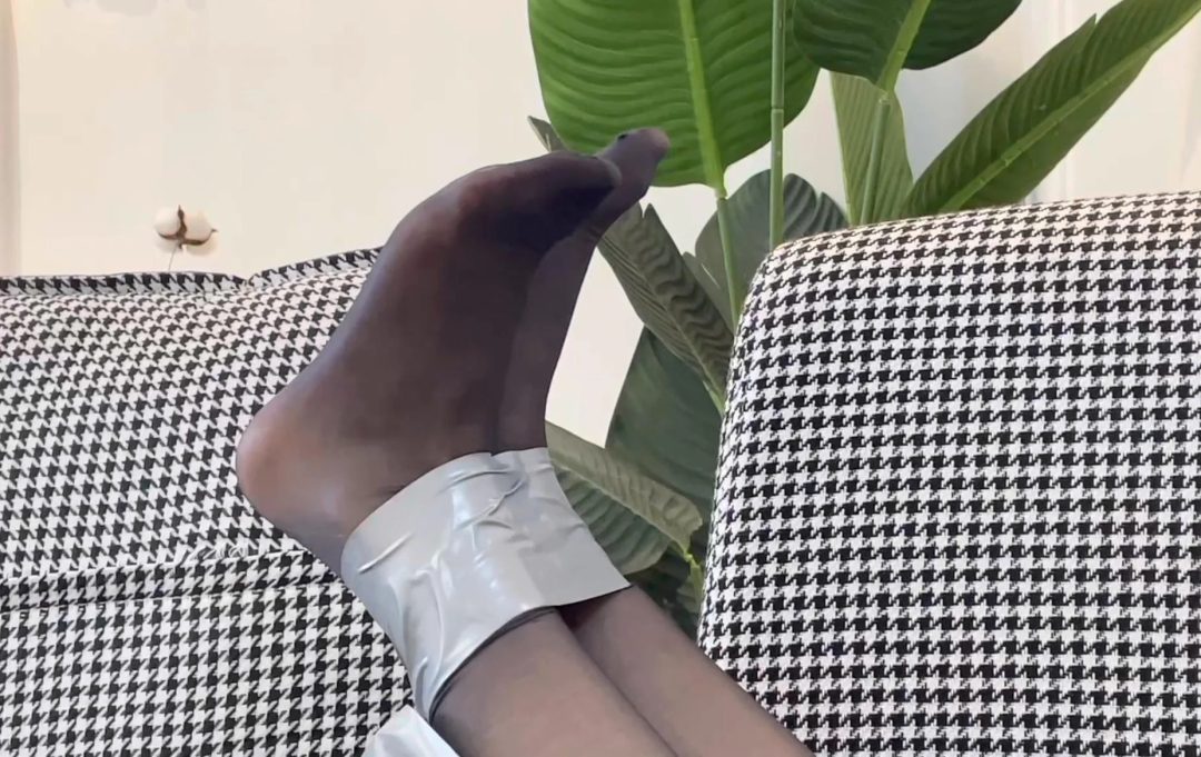 【缚艺录】【小困】双椅子的胶带捆绑-4