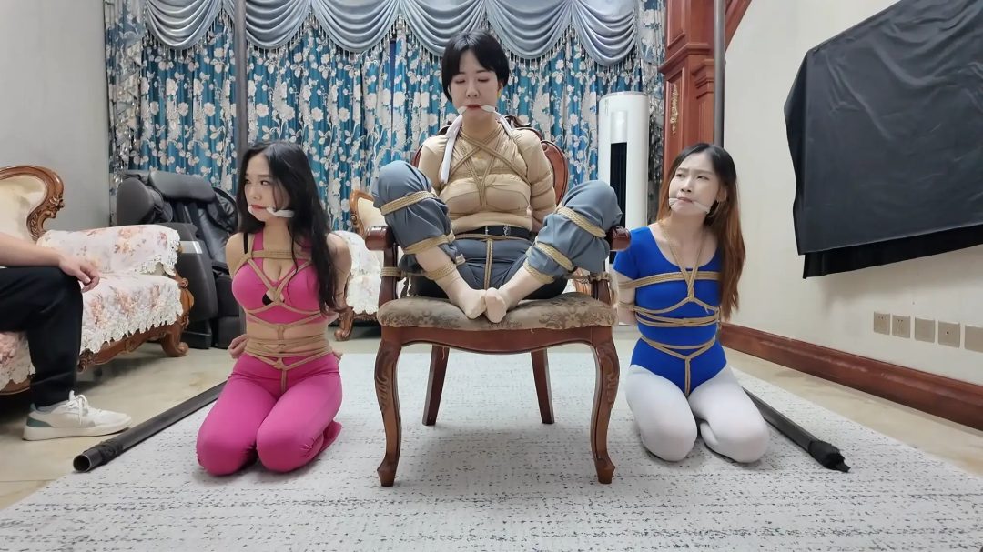 枫叶工作室精品剧情片—《魅影危机：艳缚行动》合集 米粒 佳雯 南清出演紧缚大戏 含绳量极高 剧情跌宕起伏看点满满-14