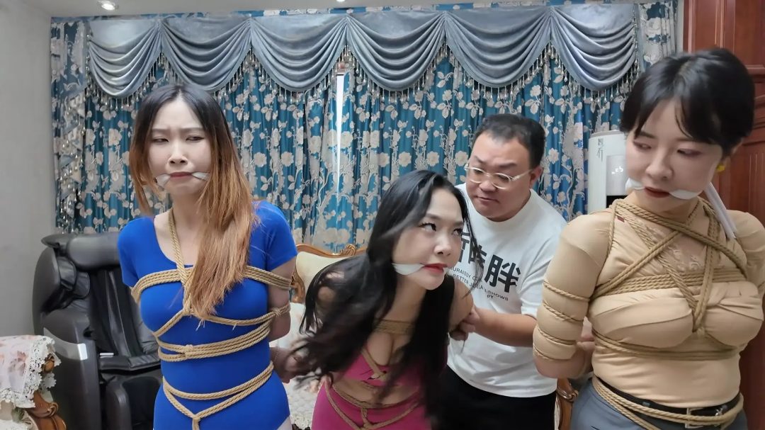 枫叶工作室精品剧情片—《魅影危机：艳缚行动》合集 米粒 佳雯 南清出演紧缚大戏 含绳量极高 剧情跌宕起伏看点满满-12