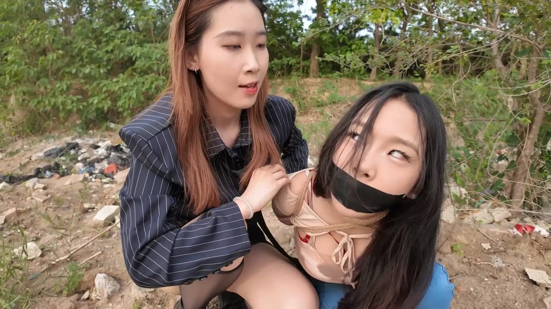 枫叶工作室精品剧情片—《魅影危机：艳缚行动》合集 米粒 佳雯 南清出演紧缚大戏 含绳量极高 剧情跌宕起伏看点满满-7