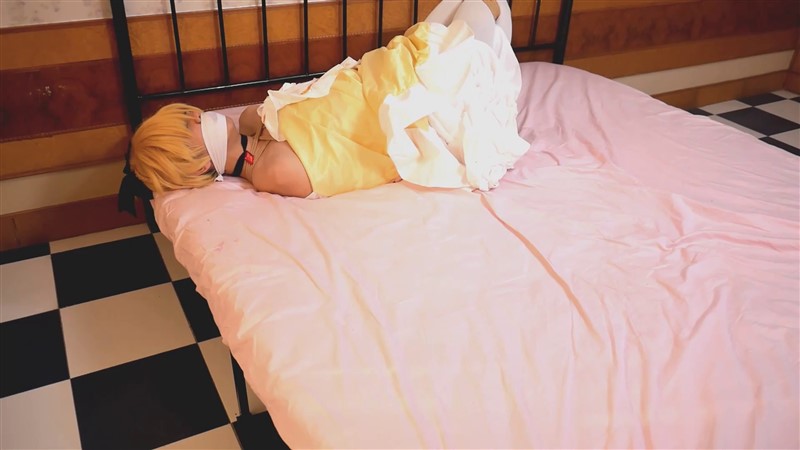 菲鲁特 cosplay 日式驷马紧缚实验-5