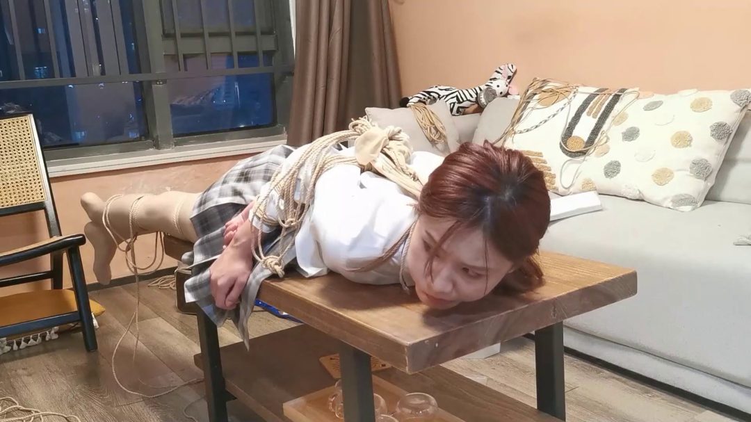 定拍JK制服甘然直臂驷马放置挣脱-7