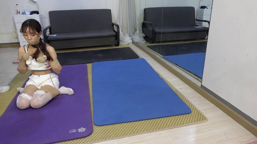 珊珊人型犬k9捆绑体验-5