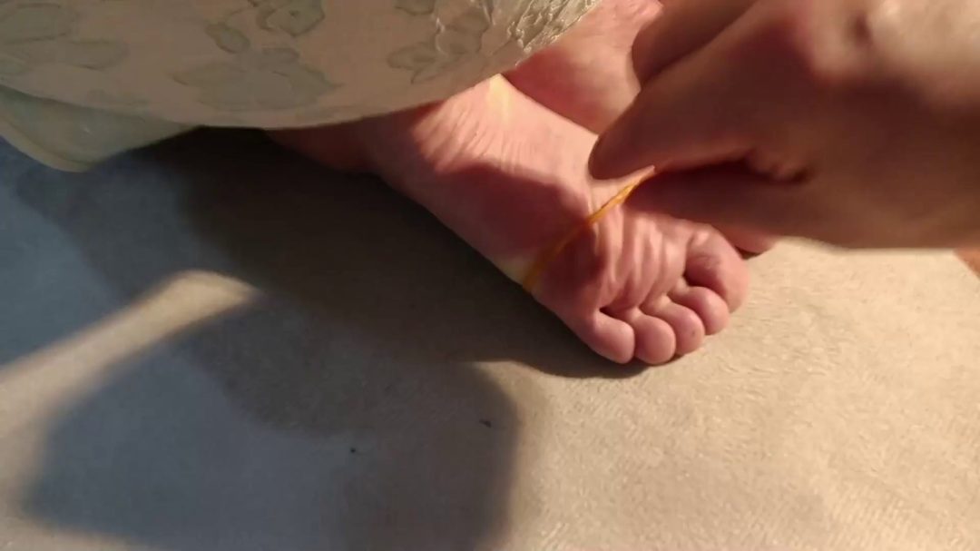 温婉女孩筱慧的旗袍红绳游戏-7