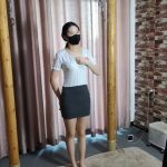 杨蕊 护士服 后手观音 弯腰吊