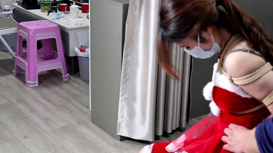 盼盼红色系椅子缚TK第二季，坐缚与股绳驷马-6