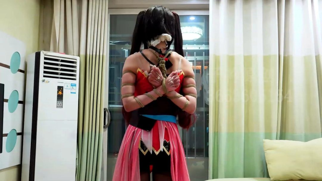 定拍 朵朵 COS 挣扎逃脱-2