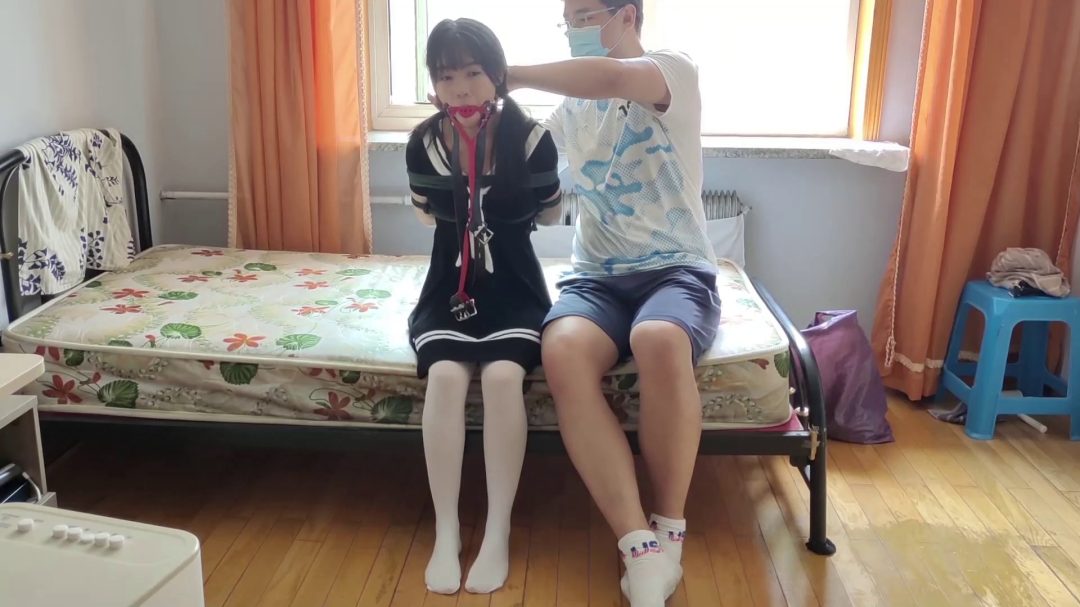 奈奈 驷马 紧缚 tksp 堵嘴 白丝水手服-3