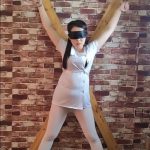 可可 白丝护士X架