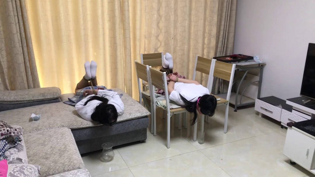 00后新人 可可和玉箫 白袜口水收集 白袜驷马TK 闺蜜款JK制服太可爱-8