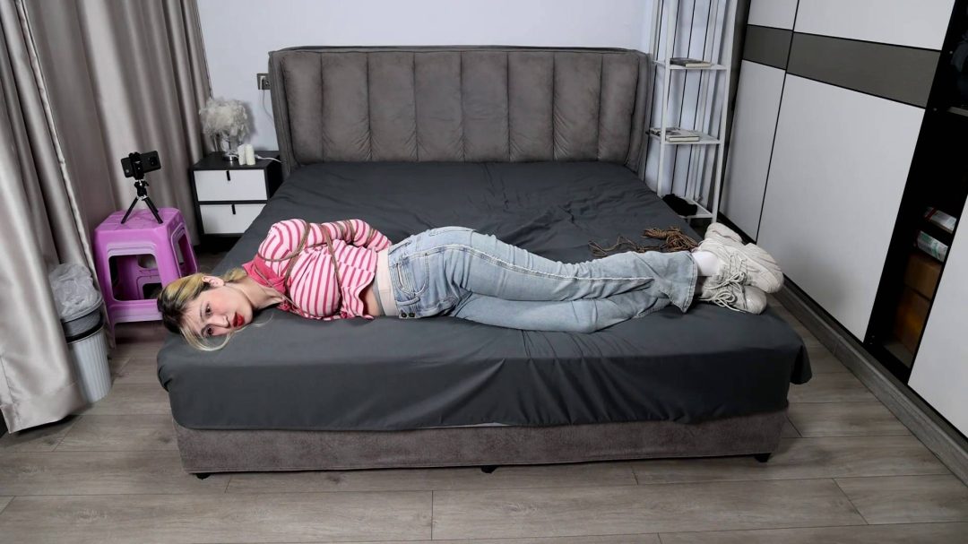 西域风情维族长腿美女绳艺试镜第一季-5