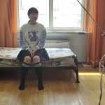 小悦驷马分腿超紧缚