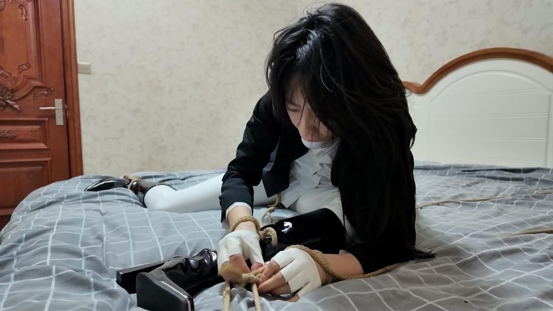 枫叶工作室原创定拍剧情片—《噩梦缠身》女调查员陷入无法醒来的噩梦-11