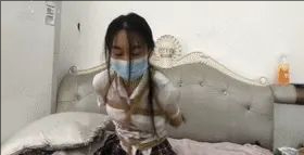 定拍 JK白丝驷马 超紧日式挣扎 蒙眼封嘴相当诱人-1