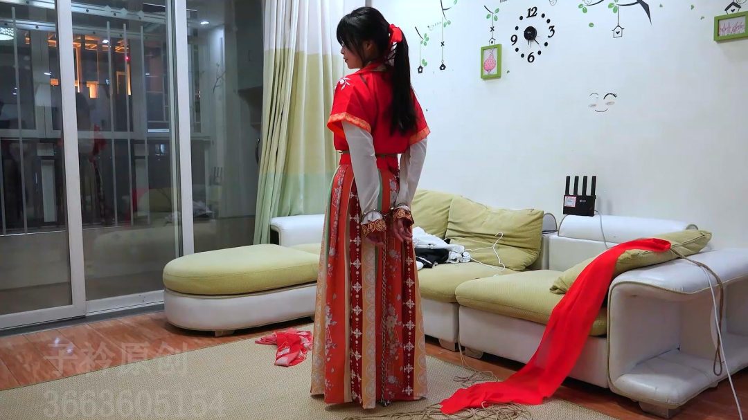 青青 汉服 镣铐SP拷问-5