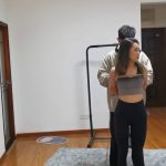 初中体育老师晓瑜，初次被捆，给大家表演一个挣扎