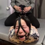 小吉妹妹初次捆绑马具口球堵嘴TK