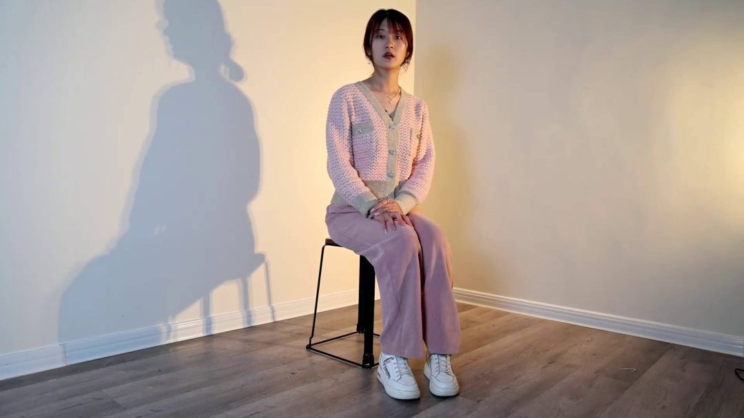 甜甜的果儿试镜第一季，口球、股绳、超紧直臂-1