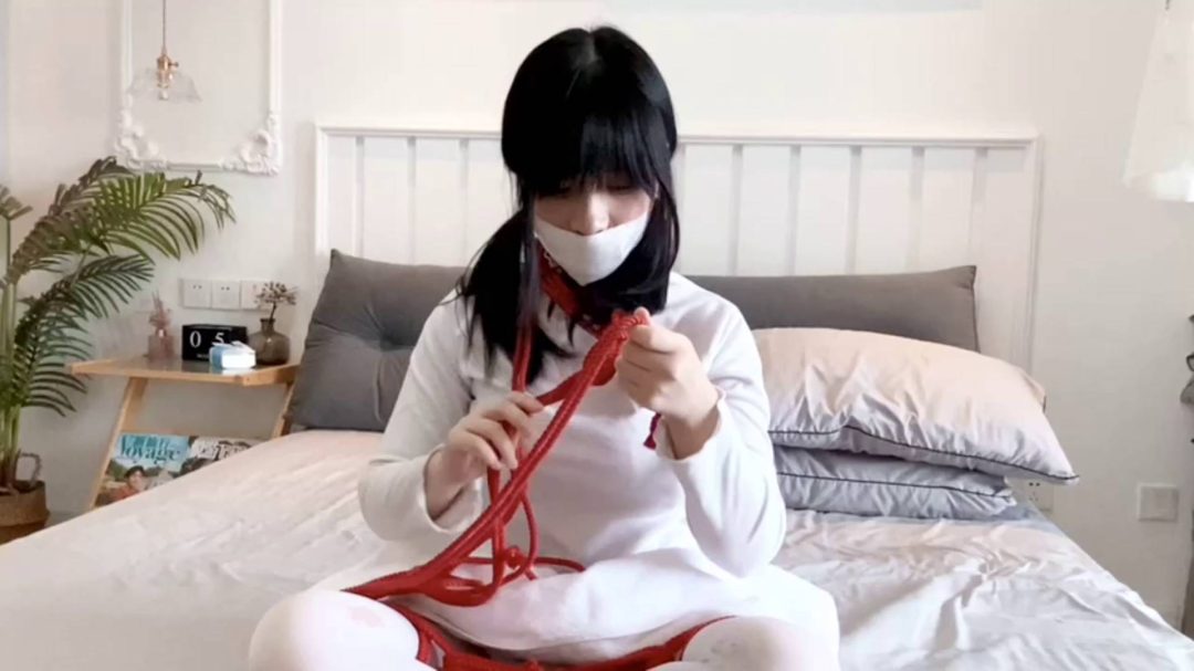 新模小T，第一次来体验绳艺-5