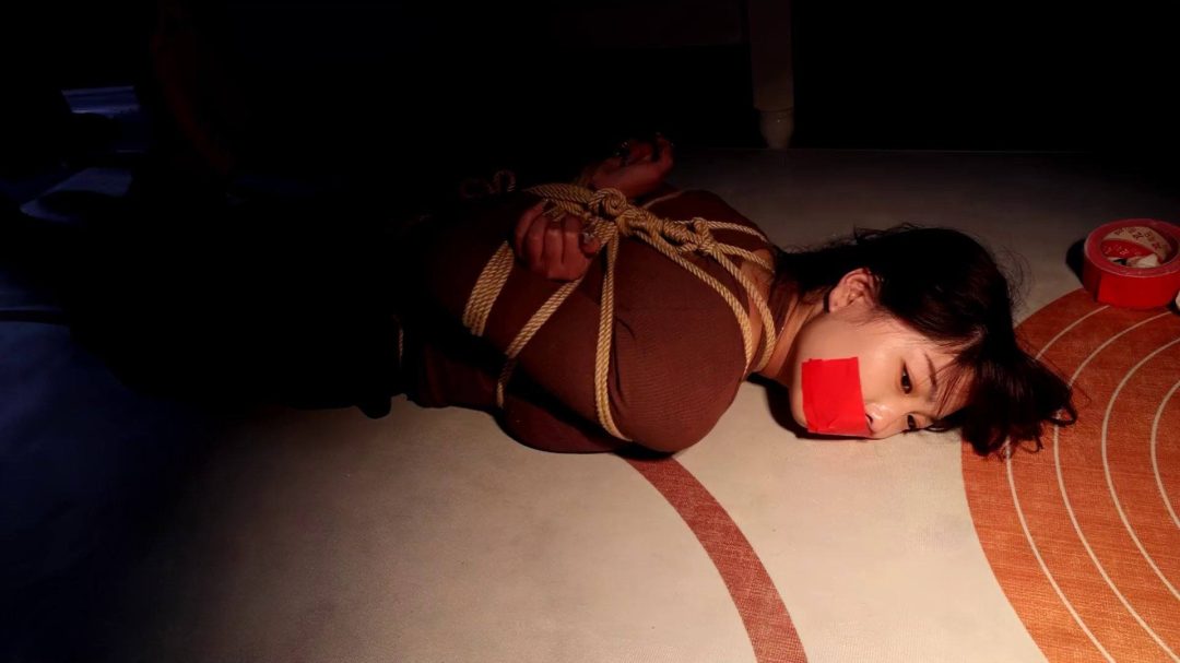 小猫咪晴子的后高手股绳驷马-8