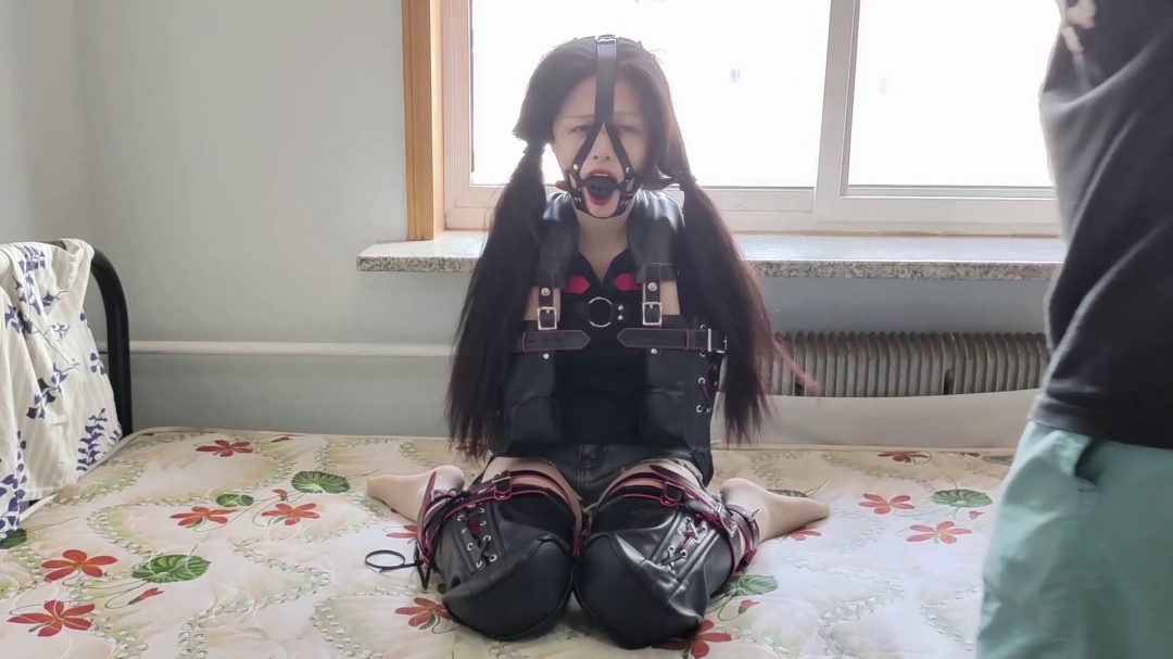 人形犬诺诺 马具口球堵嘴 小舔犬口水收集-2