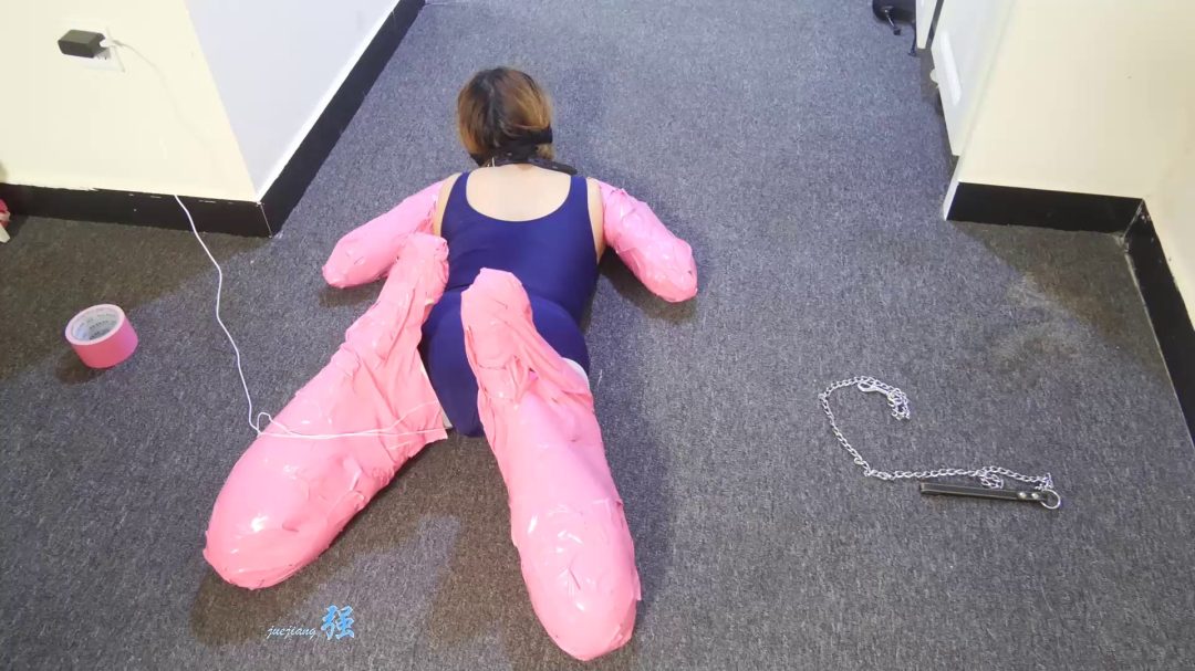 定拍伊伊的胶带人形犬-1